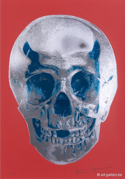 HIRST Damien - Till death do us part - Coral Red Silver